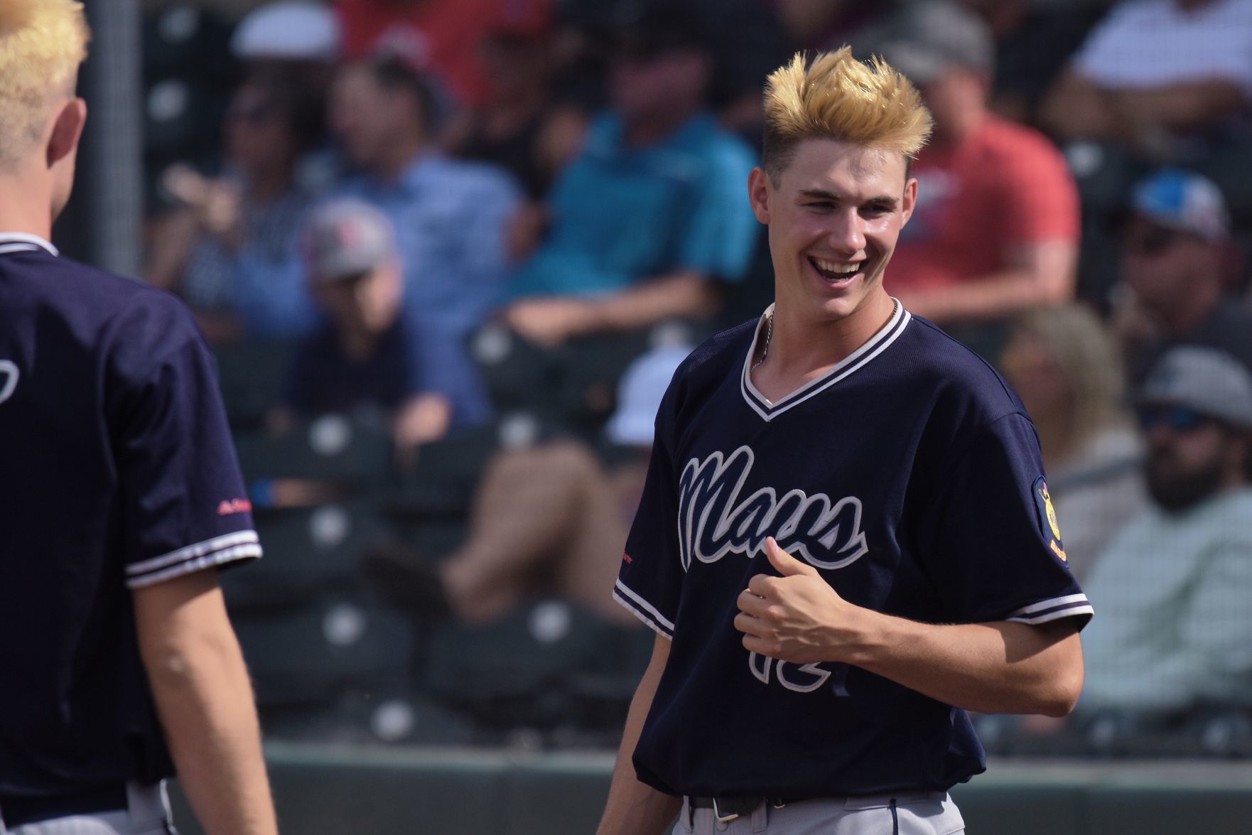 Missoula Mavericks and Billings Scarlets compete in State AA Legion Tournament at Dehler Park on Monday